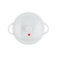 Кокот Hearts, 0,25 л, 10 см, керамика, белый, декор, серия White, LE CREUSET, Франция_00803920043139829189.jpg