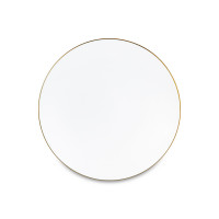 Сервиз столовый на 6 персон, 20 предметов, костяной фарфор, белый, золотой, серия Золотая линия, NARUMI, Япония_00811050043187946939.jpg