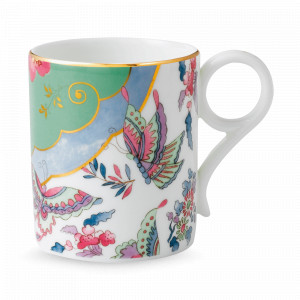 Кружка Бабочки , 210 мл, костяной фарфор, белый, декор, серия Wonderlust, WEDGWOOD, Великобритания, WEDGWOOD (Великобритания)