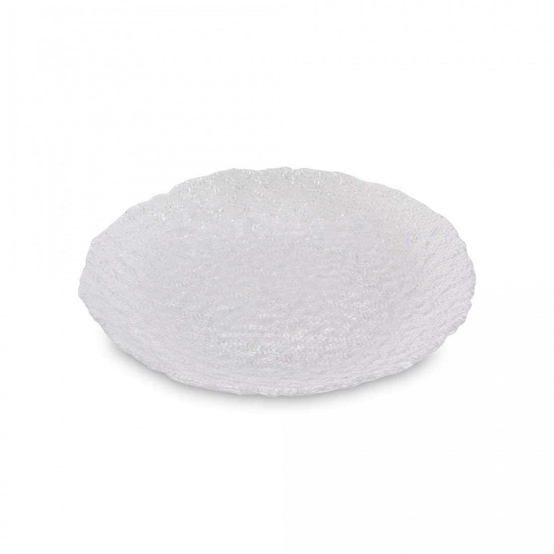 Блюдо круглое, 33 см, стекло, серия Ripples, ANNA LAFARG, Китай