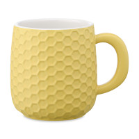 Кружка , 400 мл, керамика, желтый, серия Marshmallow, LIBERTY JONES, Россия