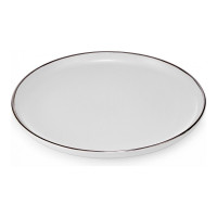 Тарелка обеденная Tracy, 26 см, керамика, белый, WALMER, Великобритания_00812230039874338255.jpg