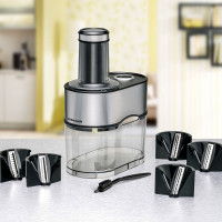 Овощерезка спиральная, 2.5 л, нержавеющая сталь, пластик, стальной, ROMMELSBACHER, Германия_00814260035586994131.jpg