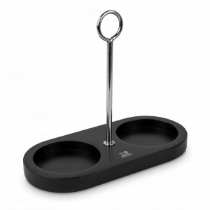 Подставка для мельниц с ручкой, 18.7 см, бамбук, черный, серия Linea, PEUGEOT, Франция, Мельницы для специй