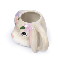 Кружка , 520 мл, керамика, серый, декор, серия Brown Rabbit, ANNA LAFARG, Китай_00822230085179686699.jpg