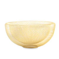 Корзина для фруктов, 30 см, металл, золотистый, серия Event, ANNA LAFARG, Китай