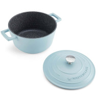 Кастрюля с крышкой , 2,5 л, 20 см, литой алюминий, голубой, серия MasterClass, KITCHEN CRAFT, Великобритания_00817710056102063875.jpg