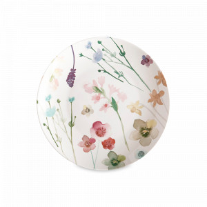 Тарелка закусочная, 19 см, фарфор, белый, декор, серия Лесные цветы, MAXWELL WILLIAMS, Австралия, Тарелки и блюда MAXWELL & WILLIAMS