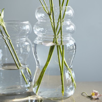 Ваза Swell, 27 см, стекло, прозрачный, BERGENSON BJORN, Великобритания_00817540060294242718.jpg