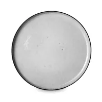 Тарелка закусочная Ciel Bleu&amp;Blanc, 22 см, каменная керамика, белый, коричневый, ROOMERS TABLEWARE, Нидерланды, 