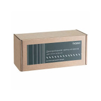 Свеча декоративная, 16.5 см, зеленый, серия Edge, TKANO, Россия_00810420045141436181.jpg