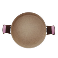 Сотейник с крышкой, диаметр 28 см, высота 8,7 см, алюминий с мраморным покрытием,  для индукционных плит, ручка бакелит,  серия Mezz-casa, KITCHENSTAR, Китай_00806720049089651204.jpg