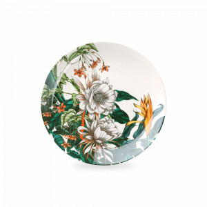 Тарелка десертная, 19 см, фарфор, декор, серия Тропические цветы, MAXWELL WILLIAMS, Австралия, Тарелки и блюда MAXWELL & WILLIAMS