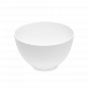 Салатник порционный, 17 см, 1.5 л, костяной фарфор, белый, рельеф, серия Терраса, NARUMI, Япония, NARUMI (Япония)