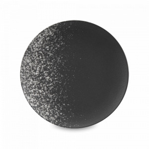 Тарелка обеденная Caviar Galaxy, 27.5 см, фарфор, черный, декор, серия Икра, MAXWELL WILLIAMS, Австралия, Тарелки обеденные