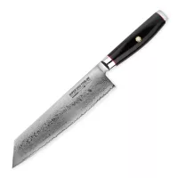 Профессиональный поварской кухонный нож, Kiritsuke 20 см, дамасская сталь, серия Ypsilon (193 слоя), YAXELL, Япония, 