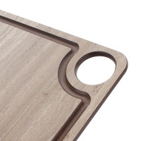 Доска разделочная c желобом, 42 х 31см, травертин капучино, композитный материал, серия ProFashion, ComposeEat, Россия_00816220042324873266.jpg