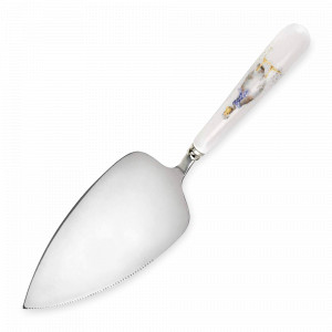 Лопатка для торта «Утка Забавная фауна», размер: 25 см, материал: костяной фарфор, нержавеющая сталь, цвет: стальной, декор, серия Wrendale Designs, ROYAL WORCESTER, Великобритания, ROYAL WORCESTER (Великобритания)