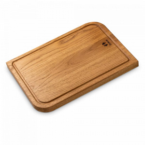 Доска разделочная дубовая, 48 х 32 см, коричневый, UNECA, Россия, Разделочные доски