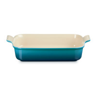 Форма для запекания Heritage, 4 л, керамика, бирюзовый, серия Deep Teal, LE CREUSET, Франция_00803680052085834475.jpg