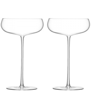 Набор из 2-х бокалов-креманок для шампанского, 320 мл, стекло, серия Wine Culture, LSA International, Великобритания, LSA International (Великобритания)