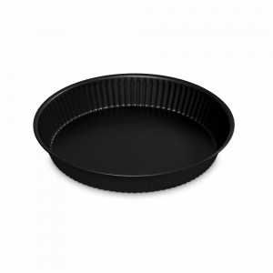 Форма для выпекания круглая Тарт, 24 см, сталь с антипригарным покрытием, черный, серия Gardenia, GUARDINI, Италия, GUARDINI (Италия)