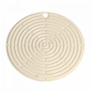 Подставка под горячее, 20 см, силикон, цвет: меренга, серия Meringue, LE CREUSET, Франция, Подставки для горячего