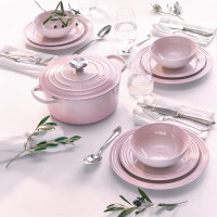 Кастрюля с крышкой, 2,4 л, 20 см, чугун, розовый, серия Shell Pink, LE CREUSET, Франция_00801110054572022182.jpg