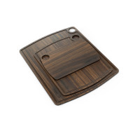 Доска разделочная композитная c желобом, 29х22см, орех, серия Fashion, ComposeEat, Россия_00810690054820151876.jpg