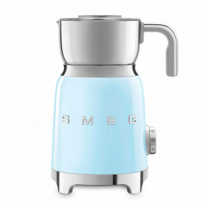 Вспениватель молока, 600 мл, нержавеющая сталь, пластик, голубой, SMEG, Италия, Аксессуары для кофемашин