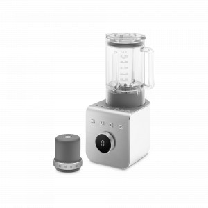 Блендер стационарный, 1.5 л, нержавеющая сталь, тритан, белый матовый, SMEG, Италия, Блендеры белые Smeg