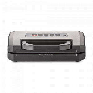 Вакууматор VRH 490, нержавеющая сталь, пластик, стальной, черный, CASO, Германия, Вакуумные упаковщики CASO