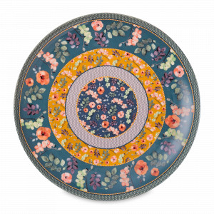 Блюдо круглое, 36 см, керамика, синий, декор, серия Arcadia, MAXWELL WILLIAMS, Австралия, Тарелки и блюда MAXWELL & WILLIAMS