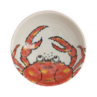 Салатник Crab, 19 см, 1.2 л, фарфор, белый, красный, серия Seafood, TOKYO DESIGN, Нидерланды_00818400050241172638.jpg