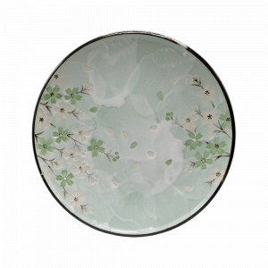 Тарелка закусочная Matte, 19.5 см, керамика, светло-зеленый, серия Green Cosmos, TOKYO DESIGN, Нидерланды, Тарелки керамические