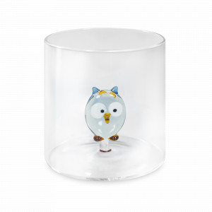 Стакан для воды «Сова», 250 мл, стекло, серия Monterey, WD Lifestyle, Италия, Стаканы для воды