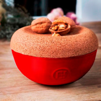 Чаша с крышкой, 0,5 л, керамика, красный, EMILE HENRY, Франция_00804680039849805473.jpg