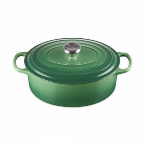 Утятница с крышкой, 29 см, чугун, зеленый, серия Bamboo Green, LE CREUSET, Франция, LE CREUSET (Франция)