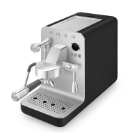 Кофемашина - эспрессо с капучинатором, нержавеющая сталь, пластик, черный матовый, SMEG, Италия_00817720048598526145.jpg
