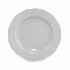 Тарелка десертная, 17 см, фарфор, белый, серия Мария-Тереза, REPAST, Чехия, Тарелки REPAST