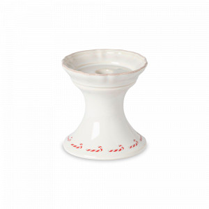 Подсвечник White, 12.3 cм, керамика, белый, декор, серия The Nutcracker, COSTA NOVA, Португалия, Подсвечники и канделябры