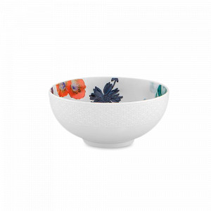 Салатник индивидуальный, 14 см, фарфор, декор, серия Duality, VISTA ALEGRE, Португалия, Салатники фарфоровые белые