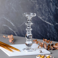 Подсвечник , 21 см, стекло, серия Provance, DECOR DE TABLE, Россия_00817590060676279957.jpg