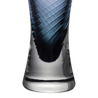 Ваза Дельфин, 25 см, стекло, синий, KROSNO, Польша_00814920046012606815.jpg