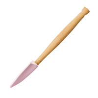 Лопатка кулинарная, 28 см, силикон, дерево, розовый, серия Powder Pink, LE CREUSET, Франция_00806990041661478400.jpg