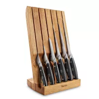 Набор ножей 6 шт. в подставке из массива дуба, серия Professional, ROBERT WELCH, Великобритания, 