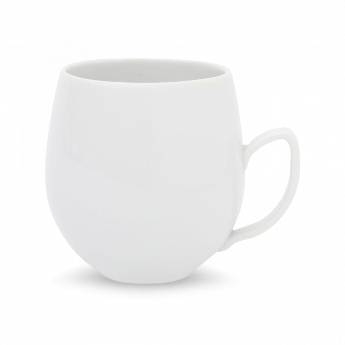 Чашка THE BLANC, 380 мл, фарфор, белый, серия Salam, GUY DEGRENNE, Франция