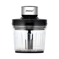 Измельчитель, нержавеющая сталь, пластик, черный, стальной, STEBA, Германия_00808950061872079202.jpg