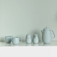 Набор молочник и сахарница с ложкой, фарфор, мятный, серия Nina, VIVA Scandinavia, Дания_00803040057210284417.jpg