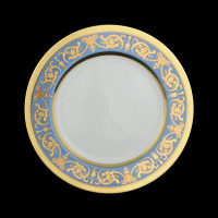 Блюдо круглое Blue Gold, 32 см, фарфор, голубой, золотой, серия Imperial, FALKENPORZELLAN, Германия_00816630066374247315.jpg